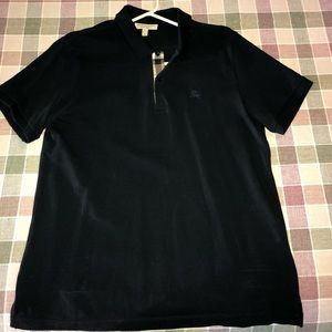 Burberry black polo Large like new